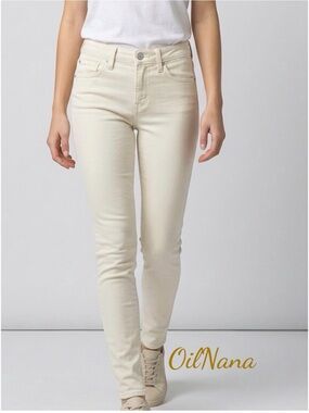 AG Adriano Goldschmied Farrah Skinny Jeans Cream Off White‎ Size 24R SSW1B32IDU